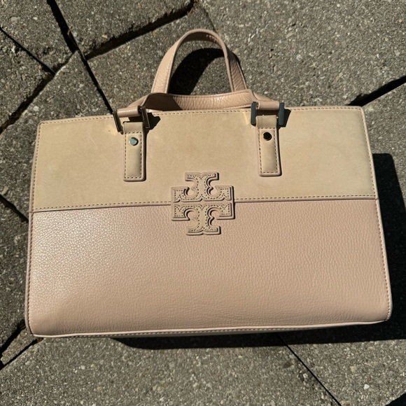 Tory Burch Leather/Suede Purse - Picture 5 of 10
